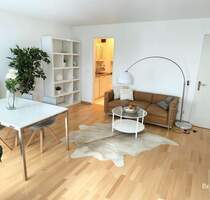 Moderne 3-Zimmer-Wohnung mit herrlicher West-Terrasse, 2 Bäder und TG-Stellplatz - München Bogenhausen