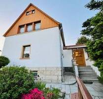 Wander-Paradies Sächsische Schweiz: Einfamilienhaus Wohnhaus Ferienhaus m. Nebengelass, Garage und Garten Hinterhermsdorf Sebnitz