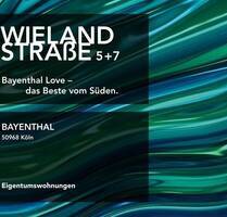 Urbanes Leben & Rhein-Nähe – stilvolle 2-Zimmer-Wohnung in der Wielandstr. 5 + 7! WE 8 - Köln