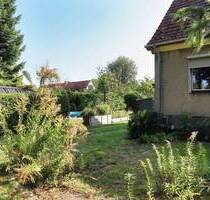 PV & Solarthermie - Doppelhaushälfte mit Nebengelass und Wintergarten auf 1665m² Grundstück in Melchow! - Biesenthal