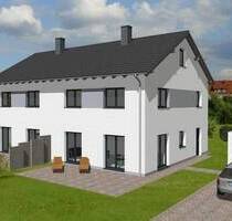 Schlüsselfertige Doppelhaushälfte mit KfW 55 inkl. Garten & Garage in Elstertrebnitz zu verkaufen