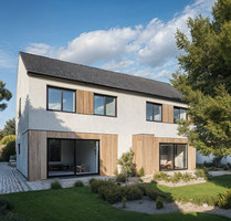 Modernes Doppelhaus - Grünau Siedlung - Leipzig Grünau-Siedlung