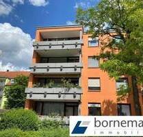Fürth-Poppenreuth! Renovierte 3-Zi.-Wohnung mit großer SW-Loggia + Stellplatz!