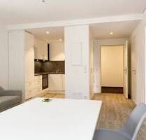 Neubau - Modern möblierte 2 Zimmer Wohnung mit Balkon und TG Stellplatz - Augsburg Oberhausen