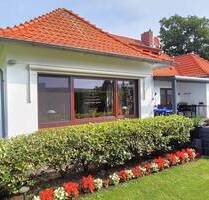 Geräumiger Bungalow mit Wärmepumpe u. pflegeleichtem Garten in zentraler Lage - Rhauderfehn Rhaudermoor