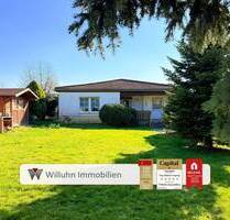 Herrliches & großes Grundstück mit Einfamilienhaus im Bungalowstil in wunderschöner Lage - Leipzig Lützschena-Stahmeln