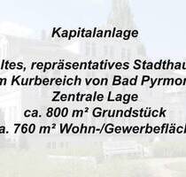 Repräsentatives altes Stadthaus im Herzen von Bad Pyrmont