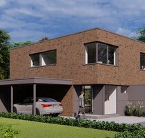 Energetisches Traumhaus! Modernes KfW 40 Einfamilienhaus im Baugebiet Gantenstraße in Borghorst - Steinfurt/Borghorst