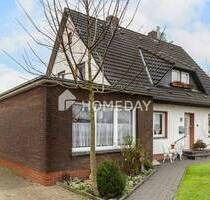 Modern saniertes Traumhaus mit Garten, Teich und Doppelgarage - ideal für Familien - Visbek