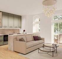 Stilvoll Wohnen, 2. OG mit Aufzug, frisch vom Bauträger: offener Wohnbereich & Balkon zum entspannen - Dresden Äußere Neustadt