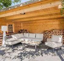 **HIER LÄSST ES SICH AUCH BEI HITZE BESTENS AUSHALTEN! POOL - LOUNGE ECKE - KLIMATISIERT!** - Blankenfelde-Mahlow