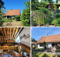 * DAS BESONDERE WOHNHAUS * * Freistehendes ATELIERHAUS, tolles Grundstück, Garage * - Schwabach