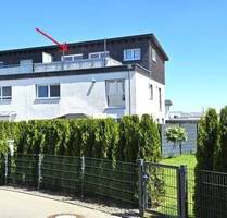 Riesige Dachterrasse - moderne und geräumige Maisonette-Wohnung in gut situierter Lage - Sigmaringen Unterschmeien