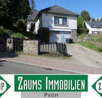 Zweifamilienhaus mit Doppelgarage und Werkstatt,Schwimmbad und großem Garten - Prüm Niederprüm