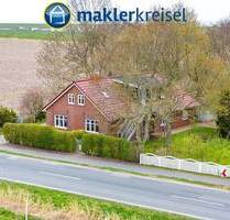 Ein Stück vom Paradies - Exklusives Landhaus mit Deichblick, Natur pur und zwei Wohneinheiten. - Dornum OT Dornumergrode