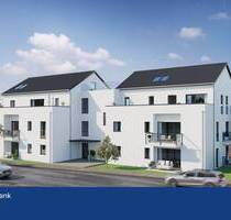 Moderne KFW 40 QNG Erdgeschosswohnung mit Terrasse, HSW- und Kellerraum in Oerlinghausen!