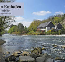 Wipperkotten von 1605 auf einer Wupperinsel in Solingen