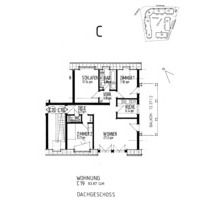 Charmante Dachgeschosswohnung in Schopfheim mit Balkon