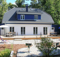 Ferienhaus top Einnahmen - Doppelhaus- direkt am Bodden vor der Insel Ummanz auch als Erstwohnsitz auf der Insel Rügen