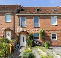 Wohnen in ruhiger Lage: Reihenhaus mit Garten und Abendsonne - Rostock Biestow