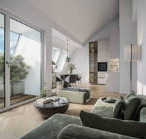 Extra-Raum unter dem Sternenhimmel: Neubau-Penthouse mit 2 Zimmern, Loggia - Berlin Steglitz