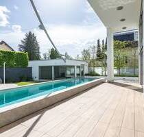 AIGNER - Hochklassiges Architektenhaus: Modernes Einfamilienhaus in Waldperlach - München Ramersdorf-Perlach