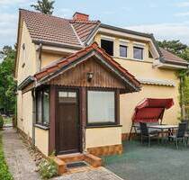 Wohnen in Bad Saarow - gemütliches Einfamilienhaus mit 3 Zimmern, Terrasse und großem Garten - 5 Minuten vom Scharmützelsee