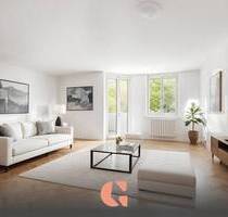 Urbanes Wohnen - 2-Zimmer-Wohnung mit Ruhe und Grünblick - München
