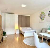 Vollmöblierte 1-Zimmer-Wohnung mit Balkon & TG-Stellplatz - Nähe MTU, ZF, Airbus & DHBW! - Friedrichshafen / Fischbach Bodensee