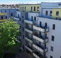 Traum-Maisonettewohnung mit Fußbodenheizung, Einbauküche, 2 Balkonen u.v.m.! - Halle (Saale) Südliche Innenstadt