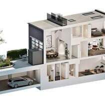 Galeriehaus mit Atriumterrasse und direktem Zugang zu Ihrem PKW in der TG_Nr.61 - Augsburg Innenstadt