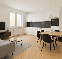 ERSTBEZUG: Hochwertig sanierte 3-Zimmerwohnung in ruhiger Lage nahe Berger Straße mit Einbauküche - Frankfurt am Main Bornheim