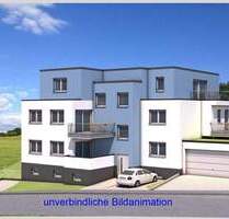 Oberkirch-Zentrumsnahe Lage: Neubauwohnung im OG mit ca. 84 m² Wfl., Balkon, Garage, Einbauküche, Aufzug