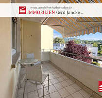 Baden-Baden, sehr gut geschnittene 3-Zimmer-Wohnung mit Balkon & Garage