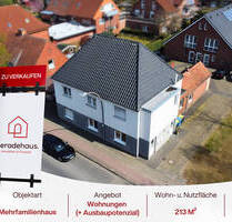 Wohnen und investieren - Zweifamilienhaus mit vorbereitetem Dachgeschoss - Lingen Darme