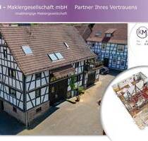 FÜR LIEBHABER ECHTER BAUKUNST - Fachwerkhaus mit Seele in zentraler Stadtlage - Wächtersbach