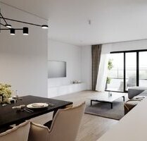Beste Aussichten von Ihrer exklusiven 3-Zi-Penthousewohnung mit XXL Dachterrasse - Eching