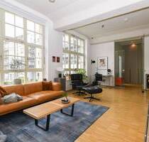 BEZUGSFREI AB 01.08.2025! Exquisite 2-Raum-Wohnung mit Loft-Charakter unweit der Innenstadt - Leipzig Zentrum-Ost