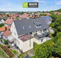 360°| Sofort bezugsfreie 3-Zimmer-Dachgeschosswohnung mit Garage und Stellplatz nahe Bad Wurzach!
