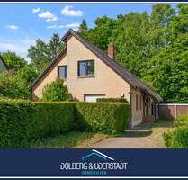 Traumlage ! Einfamilienhaus mit Einliegerwohnung direkt an der Wandse im Landschaftsschutzgebiet ! - Hamburg / Tonndorf