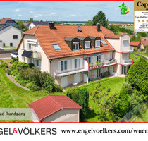 Top gepflegte Erdgeschosswohnung mit Balkon und Stellplatz - Esselbach