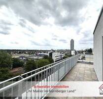 Licht, Luft, Leben: 2-Zimmer-Neubau-Traum mit XXL-Dachterrasse Nürnberg Ost