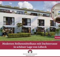 Modernes Reihenmittelhaus mit Dachterrasse in schöner Lage von Lübeck