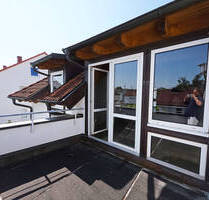 3-Zimmer-Dachgeschoßwohnung mit Dachterrasse in Vöhringen