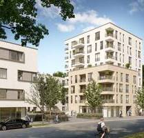 Neubau Erstbezug! Moderne 3-Zimmer-Wohnung mit Süd-Ausrichtung - Karlsruhe / Waldstadt