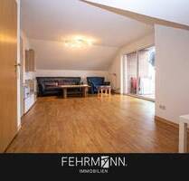 RESERVIERT - Renovierte 2-Zimmer-Dachgeschosswohnung mit Balkon und lichtdurchflutetem Badezimmer - Haren (Ems)