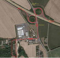 Gewerbegrundstück mit 20000 m² an der A14 zu verkaufen - Petersberg OT Beidersee Morl