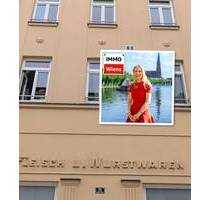 ~ 1-Zimmer mit Südbalkon, EBK, Bad mit Fenster, Badewanne und Dusche in der Paulsstadt ~ - Schwerin