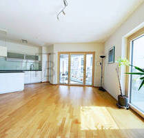 Exklusive Erdgeschosswohnung an der Donau - Modernes Wohnen mit Terrasse-Loggia - Neu-Ulm Stadtmitte