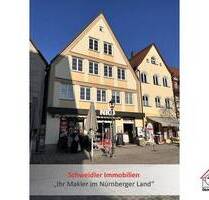 Rarität: Wohn- & Geschäftshausensemble mit zusätzlichem Grundstück im Herzen von Lauf a. d. Pegnitz